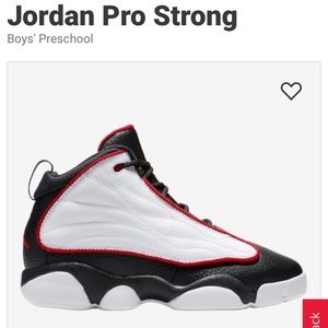 Size 11 Preschool Jordan Pro Strong Shoes LIKE NEW